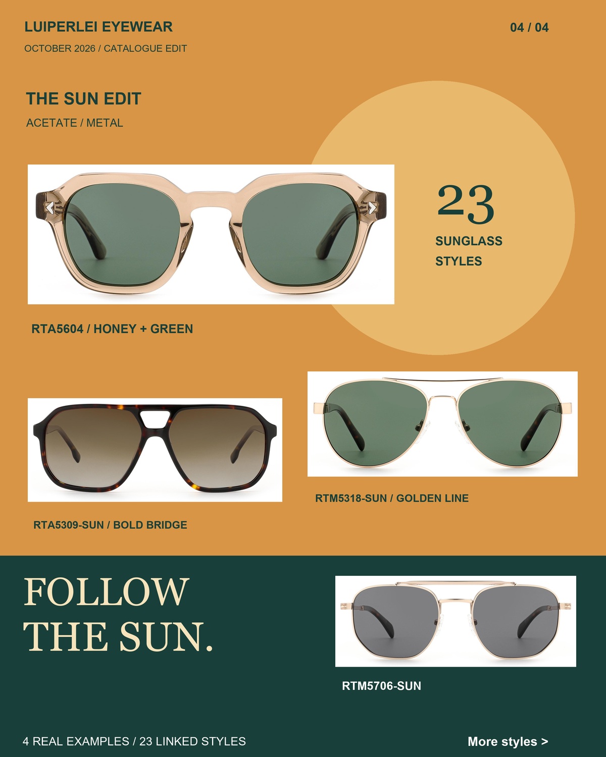 Follow the Sun | 23 Sunglass Styles