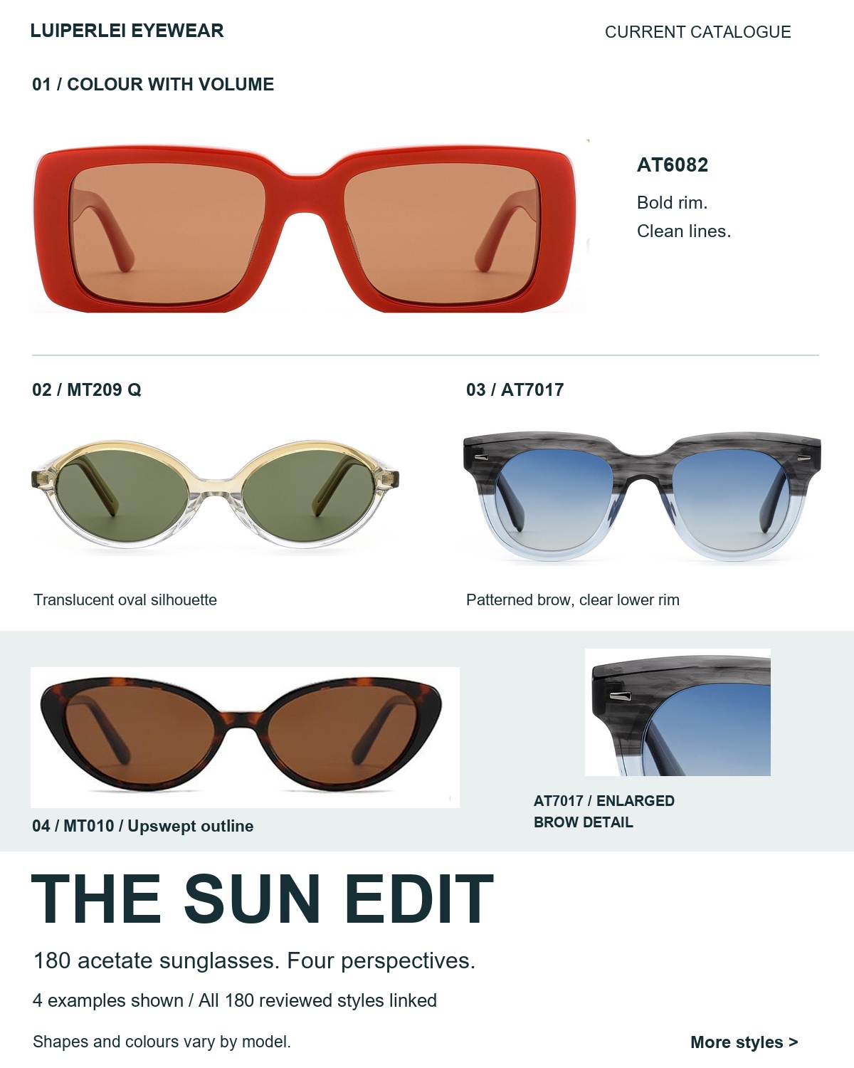 The Sun Edit | 180 Acetate Sunglasses